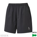 ゴーセン テニス レディース ハーフパンツ PP2441(39) ブラック GOSEN