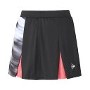 ダンロップ WOMEN'S SKIRT(with INNER SPATS)DAK-2492W スカート ブラック テニス ウィメンズ レディース DUNLOP