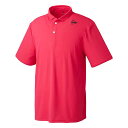 ダンロップ UNISEX GAME POLO(ジュニア対応)DAP-1345 ゲームポロ ピンク テニス ユニ 男女兼用 DUNLOP