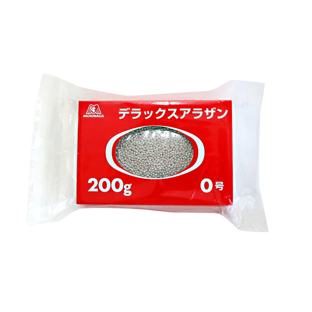 森永商事 デラックス 業務用アラザン 0号 直径約2mm 200g(常温) 業務用