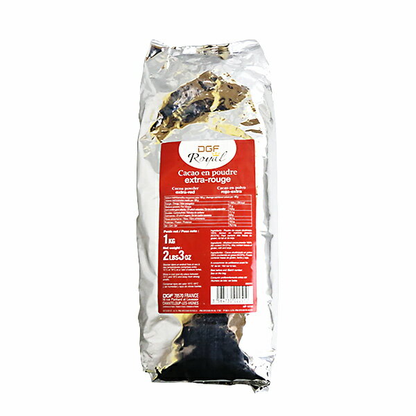 DGF Royal Cacao en poudre extra-rouge ロイヤル カカオパウダー 1kg (常温) 業務用