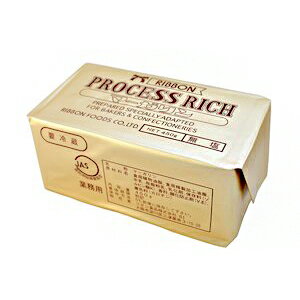 リボン食品 プロセスリッチ 無塩マーガリン 450g(冷蔵)