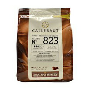 【お買い物マラソン開催！お得なクーポン配布中】CALLEBAUT(カレボー) クーベルチュール ミルク 823 33.6% 1.5kg(夏季冷蔵) 業務用