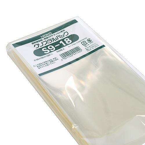 クリスタルパック 0.03×90×180mm 100枚 6738100 S9-18(常温) 業務用 クリスタルパック 0.03×90×180mm 100枚 6738100 S9-18(常温) 業務用