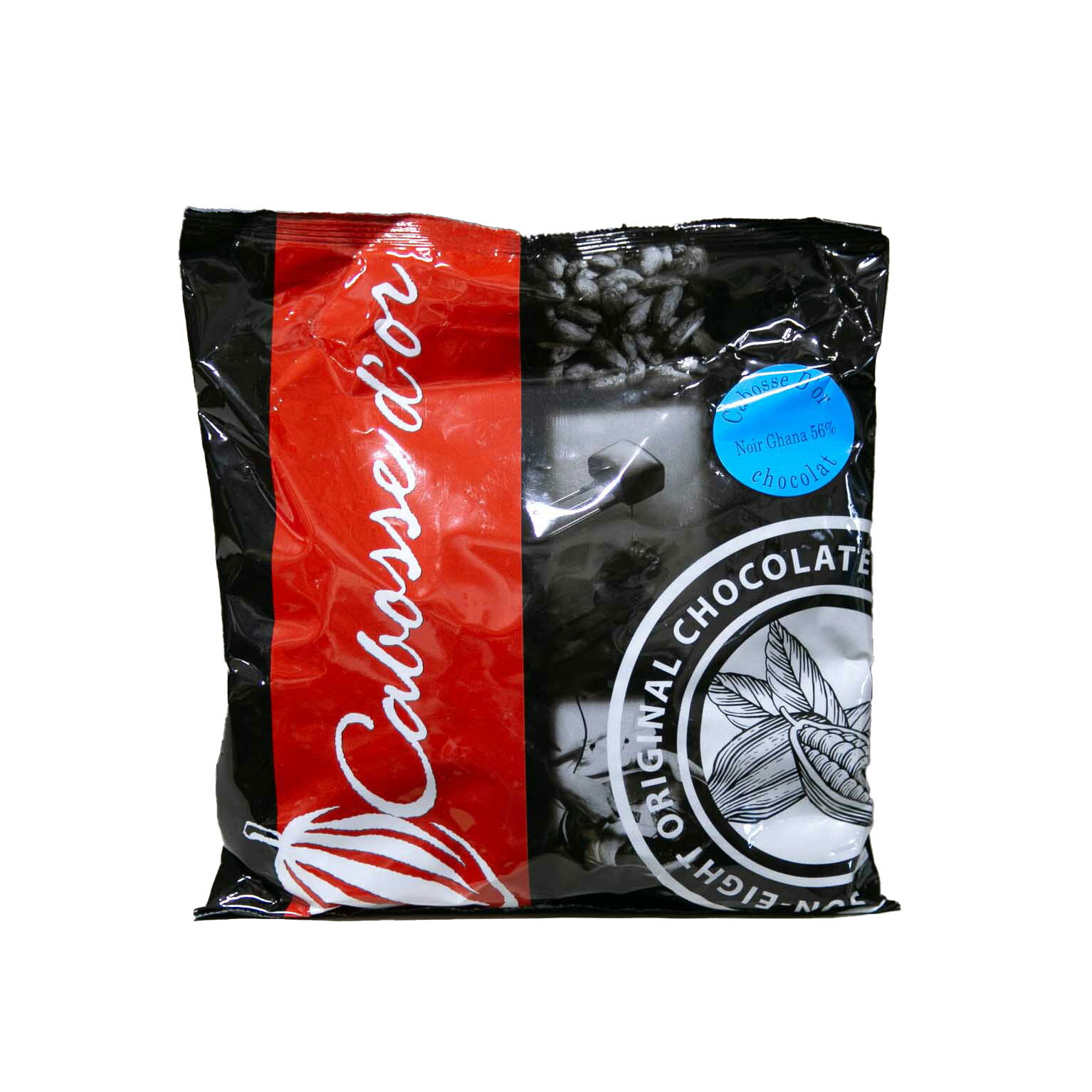カボスドール ショコラノワール 56% ガーナ 1kg (夏季冷蔵) 手作りバレンタイン 業務用