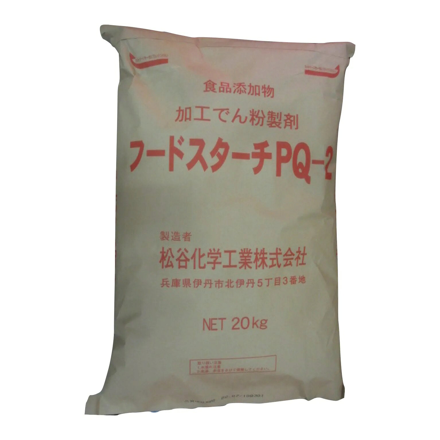 特徴タピオカでん粉にもち粉やでん粉を添付したパン用加工でん粉製剤です。卵や水、チーズなどと混合することでソフトでもちもちとした食感のパンやポンデケージョを作ることが出来ます。冷凍・冷蔵耐性に優れており、作業の良いアイテムです。標準使用量使用基準はありません最終食品への表示例本品を使用した食品の表示には、食品としての米粉、でん粉と添加物としての加工でん粉、両方の記載が必要です。加工でん粉の表示には添加物として物質名表示が必要となりますが、「加工でん粉」「加工デンプン」「加工澱粉」と簡略名での表示も可能です。また、本品を主たる目的として増粘剤、安定剤、ゲル化剤、糊料目的で使用した場合には用途名併記が必要となります。例) 食品として：米粉、でん粉 食品添加物として：加工でん粉主な用途製菓、製パン全般でご使用いただけます。