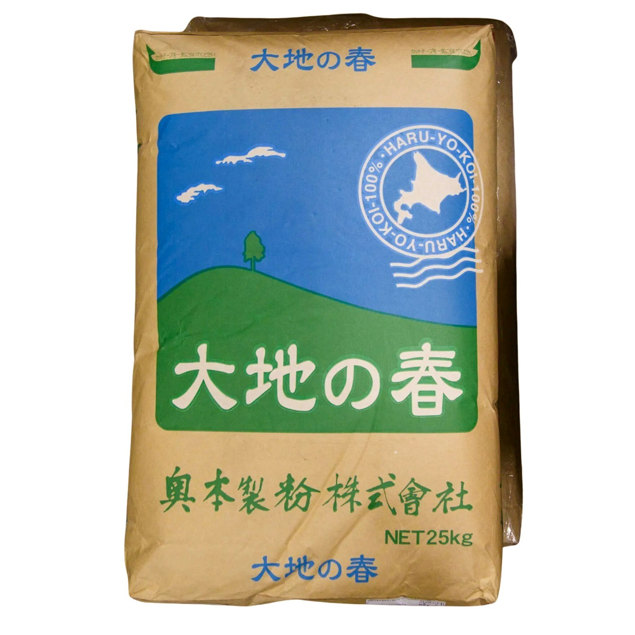 大地の春(春よ恋100%) 25kg 奥本製粉 クロワッサン
