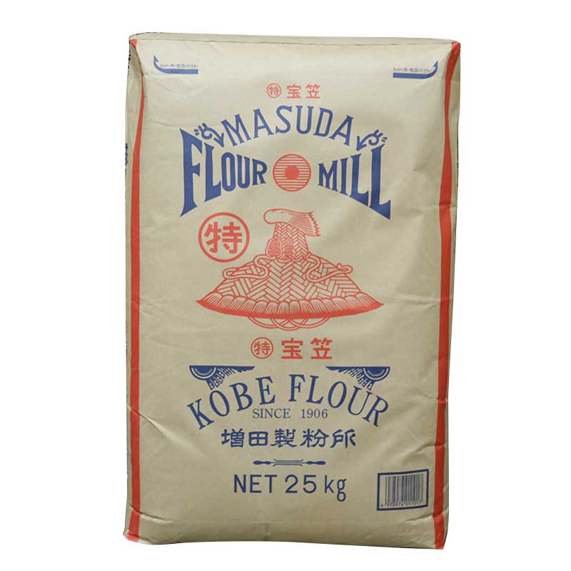 増田 特宝笠 製菓用薄力粉 25kg(常温) 業務用