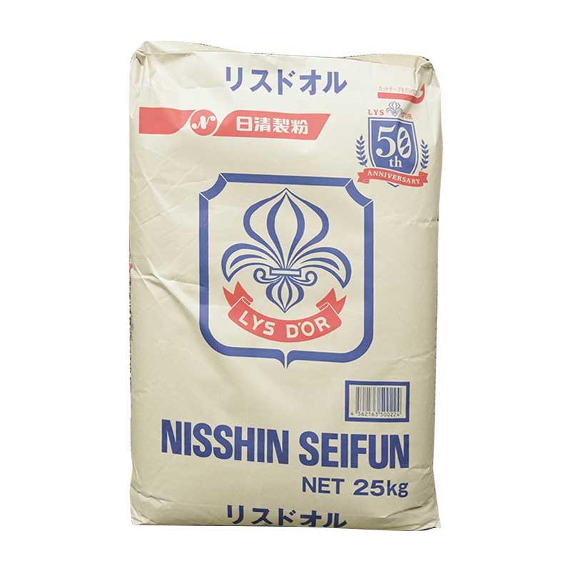 日清製粉 フランスパン専用粉 準強力粉 リスドォル 25kg(常温) 業務用 小麦粉 ハードパン バゲット 製菓用 パン作り 製パン用 ホームベーカリー 手作り 材料