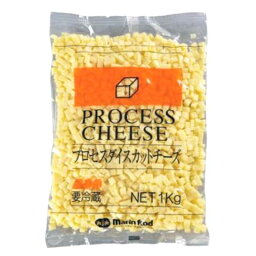 (PB)丸菱 プロセスダイスチーズ 8mm角 1kg(冷蔵) 業務用