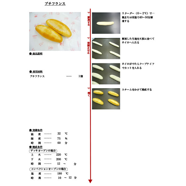 (お取り寄せ商品)プチフランス 40g×120入 (冷凍) 業務用
