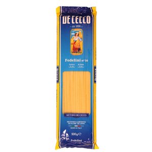 【スーパーSALE開催！最大15%OFF！】DECECCO Fedelini (ディチェコ) 業務用パスタ NO10 フェデリーニ 1.4mm 500g(常温) 業務用