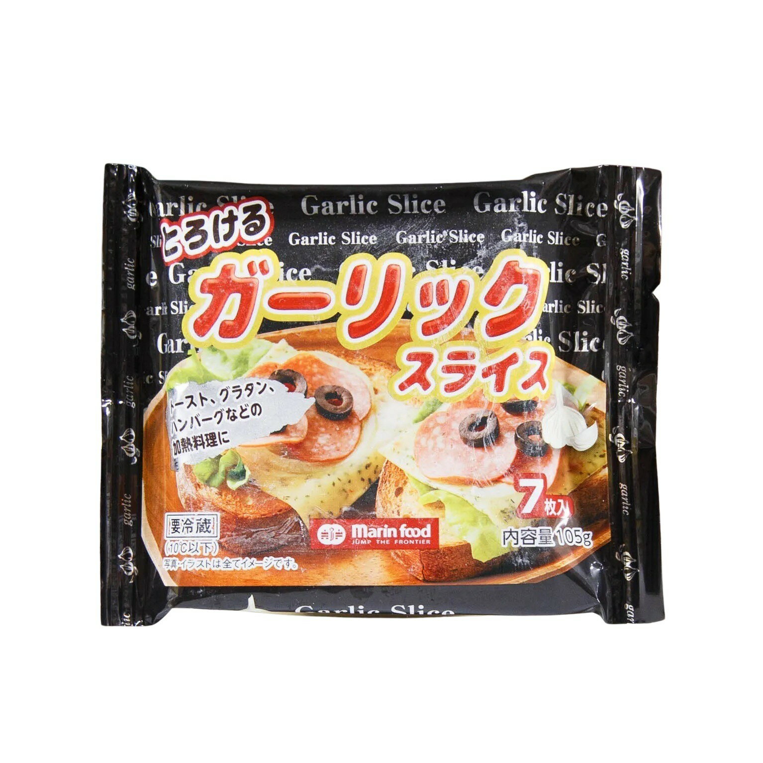 とろけるガーリックスライス 7枚 マリンフード ガーリック スライスチーズ ピザ用 トーストのサムネイル