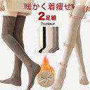 【P10倍】 ハイソックス ニーハイソックス 裏起毛 厚手 もこもこ暖かい 2足組 裏起毛ソックス ルームソックス おしゃれ 温かい ロングソックス 冷え取り 発熱タイツ レギパン レギンス 防寒 冷え対策 冷え性改善 1000円ポッキリ
