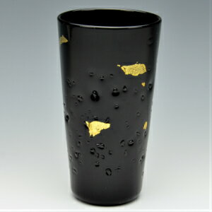 工房 G+C ART 漆黒グラス 大 ガラス