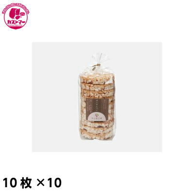 ＼ブラックフライデー！期間限定のお得なクーポン配布中／【ポンせんべい 醤油　10枚×10】　なつ菓子屋..