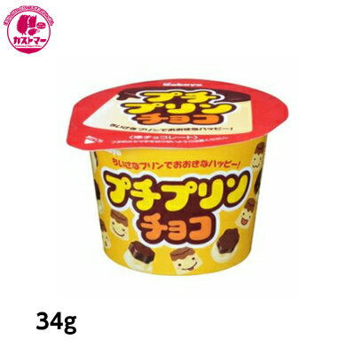 【プチプリンチョコ　34g】　カバヤ