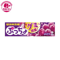 【ぷっちょ　ぶどうスティック　10粒×10個　】　ユーハ味覚糖　　おかし　お菓子　おやつ　駄菓子　こども会　イベント　パーティ　景品　ソフトキャンディ