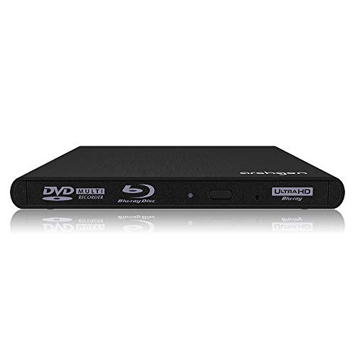 Archgon USB 3.1OtCD/DVD/Blu-ray/UHDhCuUltra HD 4K Rec BD ĐΉ u[C A~➑ |[^u یP[XtWindows/Mac Ή USB-A, USB-C P[utĂ܂ (Style