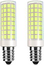 ◆商品名：E14 LED 電球 7W E14口金 電球 70Wハロゲンランプ相当, 省エネ 高輝度730LM 全方向広配光 可調光 昼光色 6000K（2個入り）高輝度E14 LED電球, 70W形相当, 全光束730LM, 昼光色 6000K, AC100V-120V, 可調光。切替え簡単。サイズが小さく、取付器具を選ばない大きさ。E14口金通用. サイズ (直径18mm×高さ68mm）。Ra80以上の高演色のLEDで, 色を自然できれいに再現させます。バーやレストランの装飾、パーティーやフェスティバルでパーフェクト装飾で使用できます。環境や人に優しい -- 有害な水銀と鉛は含まず、無点滅し、紫外線や赤外線もほとんど含まないので、植物や美術品を照射しても傷めにくい。製品の説明 E14 LED電球2組 出力：8 W（80 Wハロゲン電球相当 ビーム角度：360度 発光：700 lm サイズ：L 68 mm*W 18 mm 電圧（V）：AC 110 V-130 V Ledタイプ：90 X 2835 SMD Led 発色指数（CRI）：>85 Ra 材料：PC+セラミックボディ 寿命：30,000時間 アプリケーション互換性: 家庭、台所、油煙機、冷蔵庫、電子レンジ、扇風機、ミニカンデラブラ、ワイヤー電圧ペンダント、ペンダント、ポータブル&レール照明、スタンド/スタンド/フロアランプ、埋め込み型ランプ、展示灯、キャビネット照明、クローゼットランプ、アウトドア照明、ウォールランプに最適です。、など 注意事項： 1.古いハロゲンランプと一緒に使用すると、点滅したり正常に動作しなかったり、最低ワット数の要件があるため点灯できない場合があります。 2.電源を切っても、従来の調光器やスイッチにはわずかな電流が通っているが、LEDはそれに敏感であるため、電球はわずかな発光を維持することができる。これはよくある現象で、使用に影響しません。 3.設置前に電源を切り、完全に閉じた固定装置には適用されない。操作中やランプが熱い場合は、ランプに触れないでください。室内でのみ使用できます。 4.購入前にサイズをよくチェックして、この電球が固定装置に適していることを確認してください。