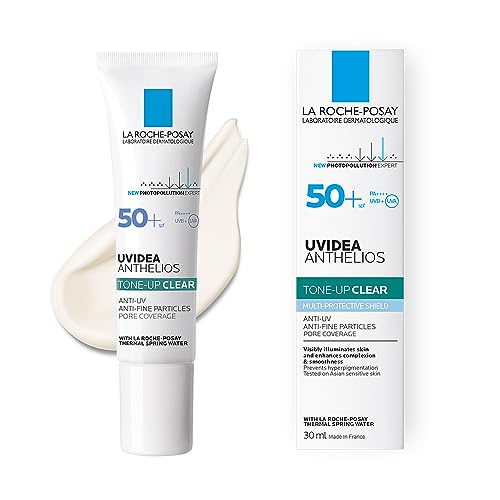 ラロッシュポゼ 化粧下地 La Roche-Posay(ラロッシュポゼ) ラ ロッシュ ポゼ 【 日焼け止め 化粧下地 】 UVイデア XL プロテクショントーンアップ クリア SPF50+ PA++++ 保湿 敏感肌 うるさら べたつき 混合肌 30ミリリットル (x