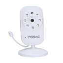 YISSVIC ベビーモニター 見守りカメラ 遠隔監視カメラ 双方向音声通信 暗視機能付き ベビーカメラ 屋内での使用 出産祝いプレゼント 屋内での使用 VGA30万(追加)