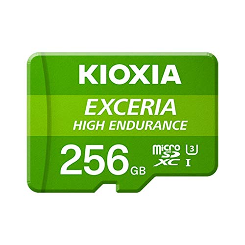 Kioxia 256GB microSD Exceria 高耐久性フラッシュメモリーカード U3 V30 C10 A1 読み取り100MB/s 書き込み85MB/s LMHE1G256GG2