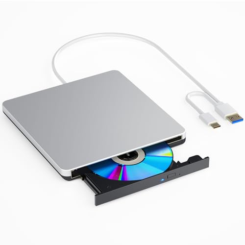 【5月限定!全商品ポイント2倍セール】外付けDVDCD 再生ドライブUSB3.0 対応可ポータブルCDDVDプレイヤー 再生 視聴 読書 書込対応可Window/Mac OS両対応 外付けドライブtype-c対応高速 静音 超スリム