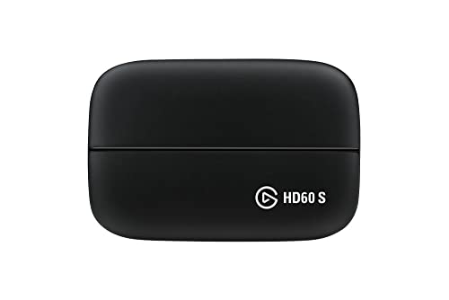 【5月限定!全商品ポイント2倍セール】Elgato HD60 S 外付けキャプチャカード PS5、PS4/Pro、Xbox Series X/S、Xbox One X/S対応 低レイテンシー 1080p/60fps ライブ配信/録画用 OBS/Twitch/YouTube 連携 PC/Mac対応