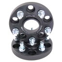 ハブ付 ワイドトレッドスペーサー 5H PCD114.3 15mm 内径60mm M12XP1.5 マットブラック【2枚セット】【適合車事前に要確認】