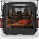 車 カーテン バックドア用 リアゲート用防虫ネット 防虫ネット 車中泊用品 グッズ 防虫 虫除け 網戸 両面スライドファスナー 取付簡単 カー用品 アウトドア 車中泊 キャンプ 150x127cm