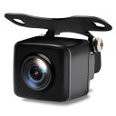 超小型バックカメラ フロントカメラ HD cmOSセンサー搭載 水平110°垂直80°で歪みなし 正像 鏡像切替 ガイドラインONとOFF切替 暗視機能付き IP68防水防塵バックアイカメラ 角度調節可能