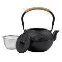 鉄瓶 鉄器 南部鉄器 急須 やかん?ケトル ih直火 対応 鉄びん 鉄の急須 やかん 茶こし付き おしゃれ 鉄分補給 ティーポット 伝統工芸品 贈り物 家庭用鉄ケトル 誕生日、結婚、 新築 、クリスマス、業務用、家庭用