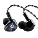 中華 イヤホン 有線 KB01 イアフォン Wired earphones 10MMベリリウムコート振動板 カナル型 イヤホン 有線 イヤモニ型 2pin リケーブル可能 イヤモニ型 3.5mmプラグ モニター パソコン用 (White)