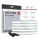 LEDテープライト IP65 防水 高密度 フレキシブル LEDテープライト 5M 480LEDs/m 2400LEDs/5m 昼光色 6000K 幅8mm ストリップライト DC24V 9W/m 調光可能 変形可能 切断可能 寝室 キッチン ホーム 屋内装飾 エネルギークラス A+++ FOBライト CRI>90 電源