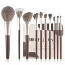 メイクブラシセット10本 メイクブラシ 1メイク 筆 アイシャドウブラシ メイクブラシセット ギフトセレクション パウダーブラシ シェーディングブラシ チークブ...