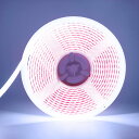 Ledテープライト ストリップ ライト 5m 600連 12V 明るさ調整 間接照明 イルミネーションライト 2835SMD カット可能 取付簡単 DIY 両面テープ USB給電式 防水IP67超高輝度 昼光色6000K