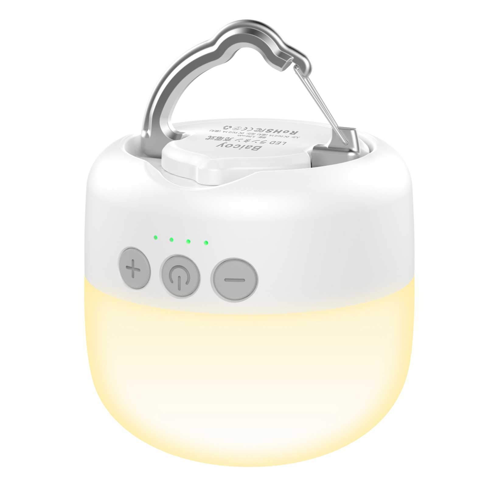 ランタン LEDランタン USB充電式 3色切替 暖色 昼白色 自然色 赤色点滅 無段階調光 光色輝度記憶 5200m..