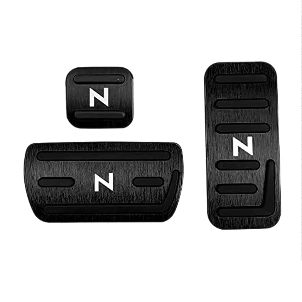 ホンダ Nシリーズ 専用設計 高品質 アルミ ペダル 工具不要 ブレーキ アクセル カバー 適合多数 N-BOX JF1-JF4 JF5 JF6 N-WGN JH1-JH4 N-ONE JG1-JG4 N-VAN JJ1 JJ2 防キズ 防汚れ 滑り止め 3点セット ブラック