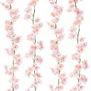 造花 桜 藤の花 造花藤 インテリア 吊るす 壁掛け 枯れない花 人工観葉植物 結婚式、パーティー、宴会 飾り用 部屋&リビングルーム&教室&ショップ DIY装...