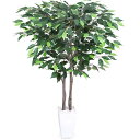人工観葉植物 フェイクグリーン 「ガジュマルの木 高さ117cm」造花 観葉樹 インテリアグリーン 光触媒 消臭 オフィス ホーム 室内 デコレーション