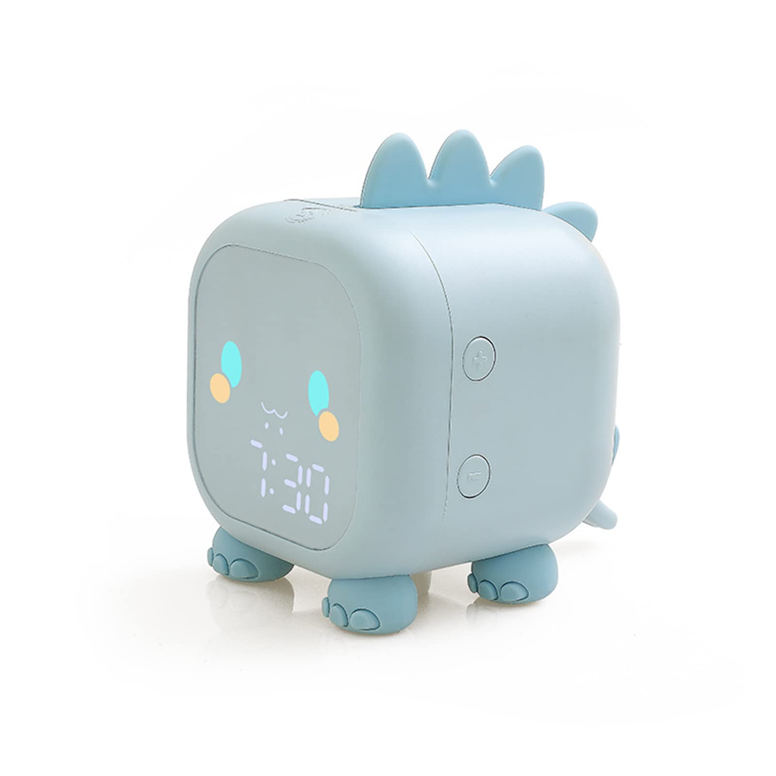 目覚まし時計 大音量 6段階音量 置き時計 日本語説明書 恐竜 デジタル おしゃれ ナイトライト クロック アンティーク デジタル ナイトライト キャラクター かわいい アナログ プレゼント ミニ 子供 女の子 男の子 お祝 卓上 シリコン シンプル インテリア 光 ライト (