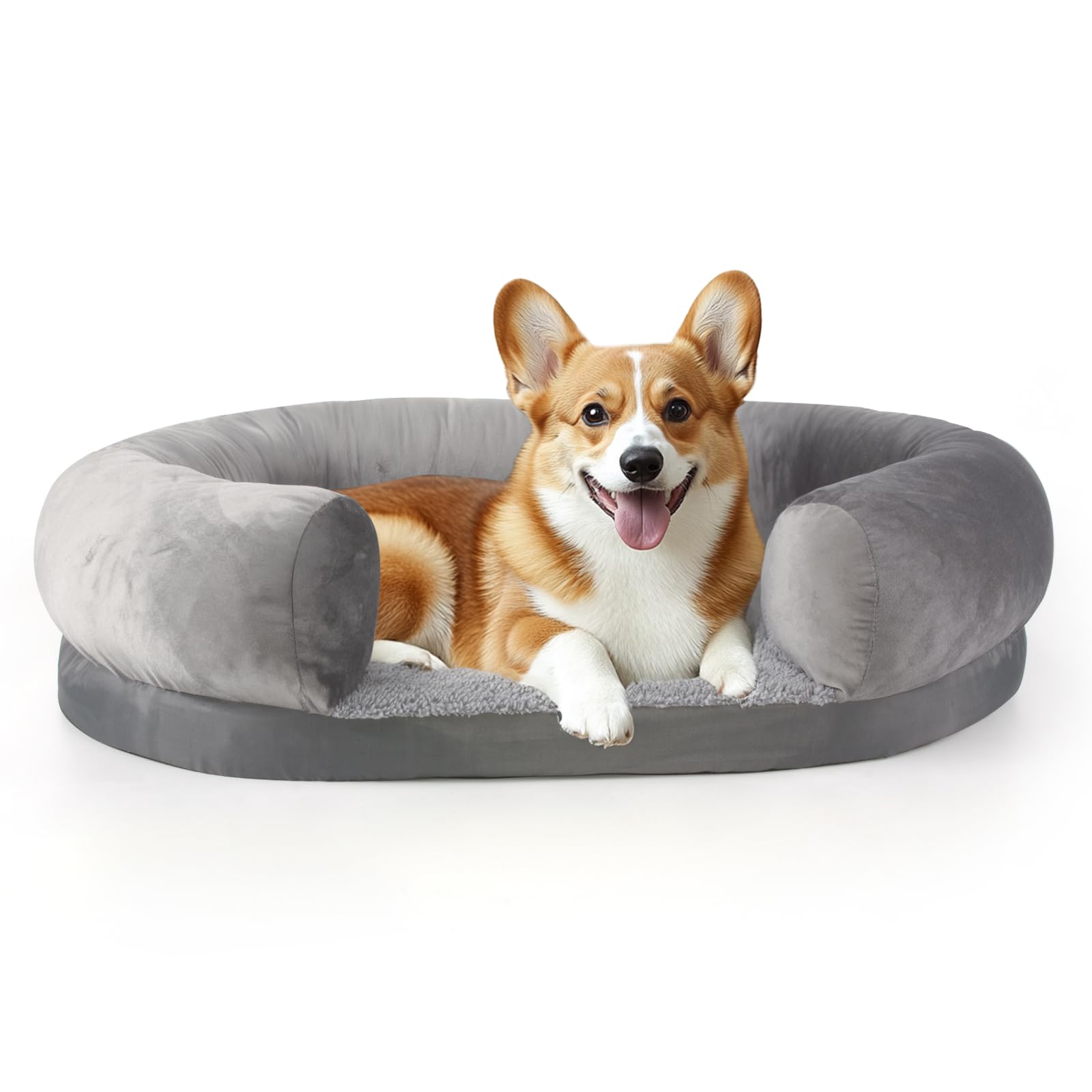 犬用ベッド 犬ベッド ペットベッド カバー洗える ペット用 クッション 犬のベッド ソファー ラウンド ..