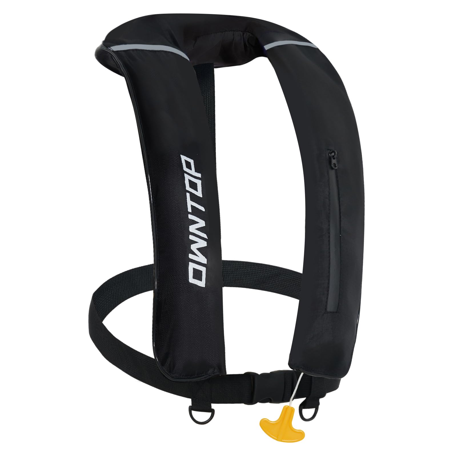 ライフジャケット手動膨張 ポケット付き肩掛け ベストタイプ 救命胴衣 サイズ調節可能 ライフジャケット 釣り 大人用コンパクト 軽量 耐久性 防水