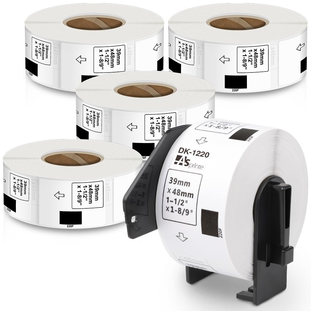 食品表示用ラベル 39mm x 48mm 620枚/巻 DK-1220 DK 1220 感熱ステッカ