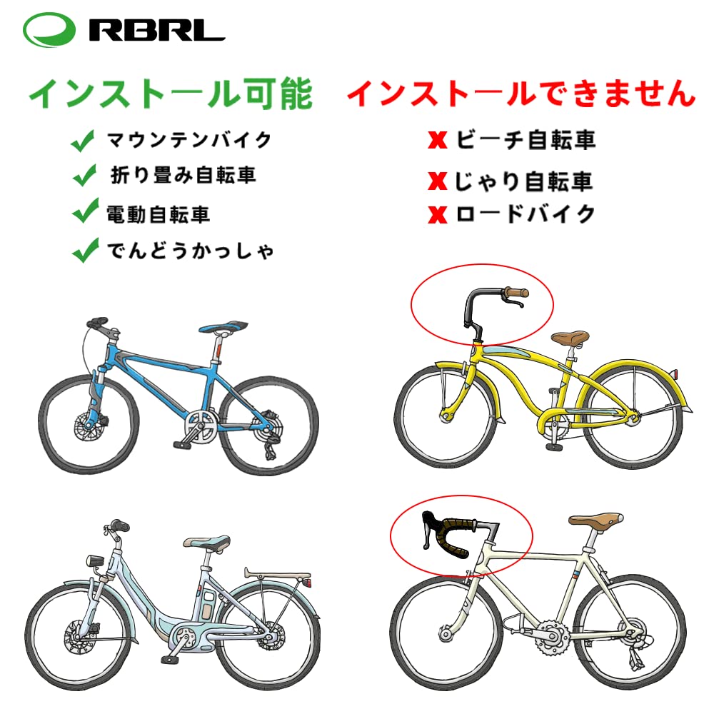 自転車ミラー360度回転可能広視野角安全バーエンドミラー 自転車、新型自転車 バッ...