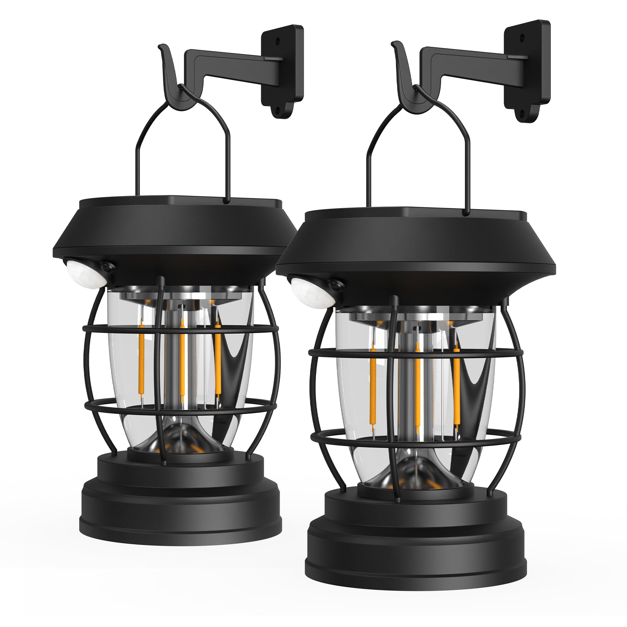 LED ランタン ソーラー 充電式 キャンプ 【人感センサー &4000mAh】 4つ点灯モード 作業灯 コードレス ..