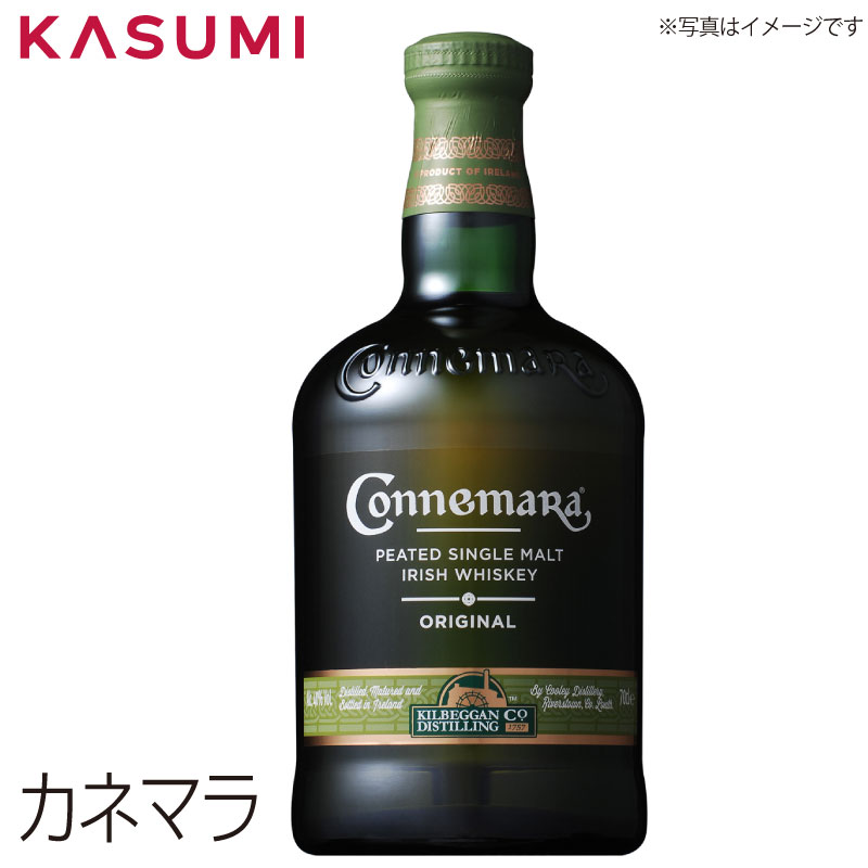 【送料無料】カネマラ Connemara PEATED SINGLE MALT カスミのお酒 アルコール 酒 alcohol sake ウィスキー アイリッシュ Irish whiskey 手土産 ご自宅用 おすすめ 銘柄 有名