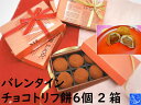 バレンタインデー 生チョコ 【チョコトリフ 餅6個 2箱】夫婦の日 プチギフト 2021年チョコ チョコ以外 おしゃれ おもしろ かわいい 変わった 和菓子 高級お取り寄せ 老舗 和菓子 饅頭 夫婦円まん 円満 ラブ 生菓子 ハートの商品画像