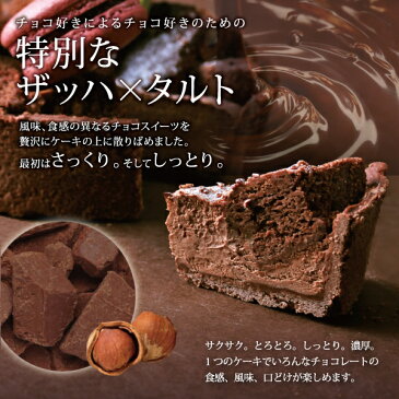 訳あり 送料無料 新作 チョコレートケーキ◆ザッハなチョコタルト◆ ザッハトルテ×チョコタルト チョコレートケーキ スペシャルなチョコレートケーキ 誕生日ケーキ ギフトやパーティーにもチョコレートケーキ【冷凍配送】